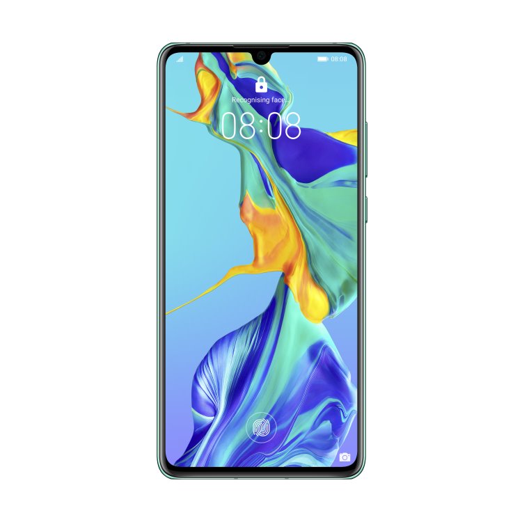 Huawei P30, 6/128GB, Dual SIM | Aurora Blue, Třída A - použité, záruka 12 měsíců