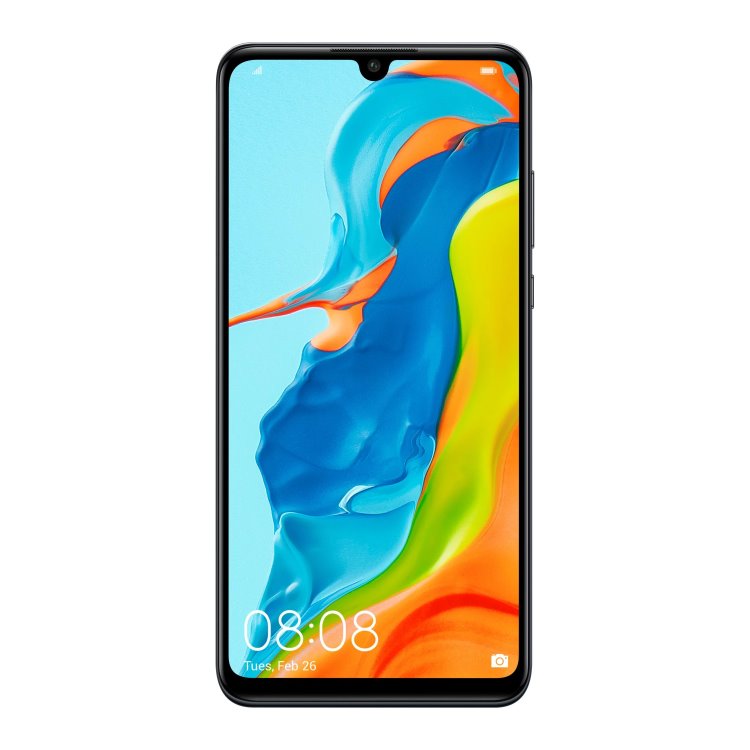 Huawei P30 Lite, 4/128GB, Dual SIM | 
 Midnight Black-nové zboží, neotevřené balení