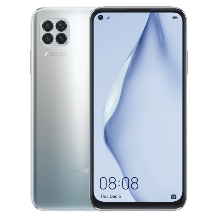 Huawei P40 Lite, 6/128GB, Dual SIM, skyline grey, Třída B - použité, záruka 12 měsíců