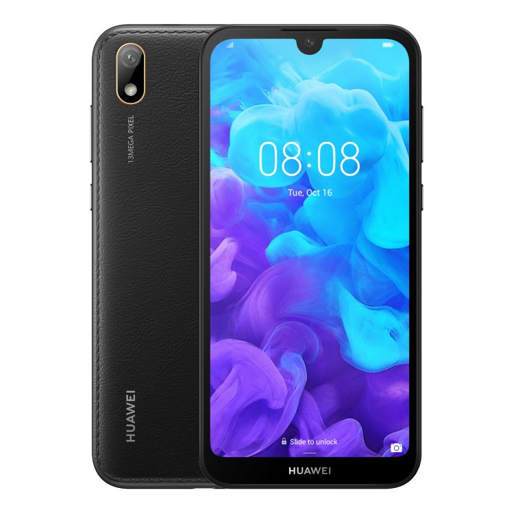 Huawei Y5 2019, Dual SIM | 
 Modern Black, Třída B-použité, záruka 12 měsíců