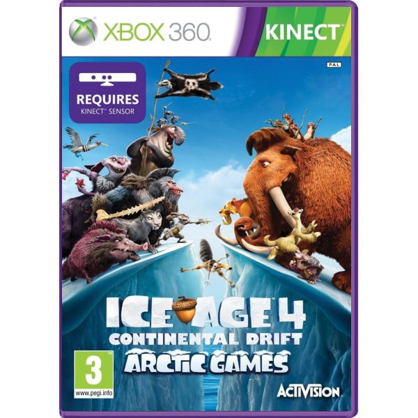 Ice Age 4 Continental Drift: Arctic Games[XBOX 360]-BAZAR (použité zboží)