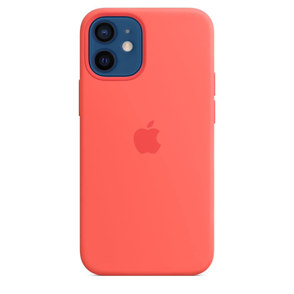 Apple iPhone 12 | 12 Pro Silicone Case with MagSafe, pink citrus