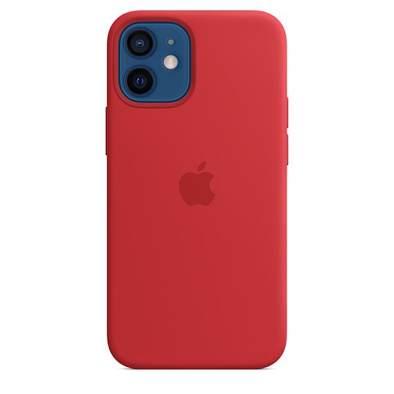 Apple iPhone 12 | 12 Pro Silicone Case with MagSafe, red