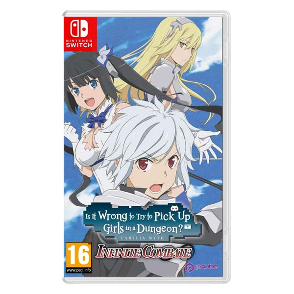 Is it Wrong to Try to Pick Up Girls in a Dungeon? Infinite Combate [NSW] - BAZAR (použité zboží)