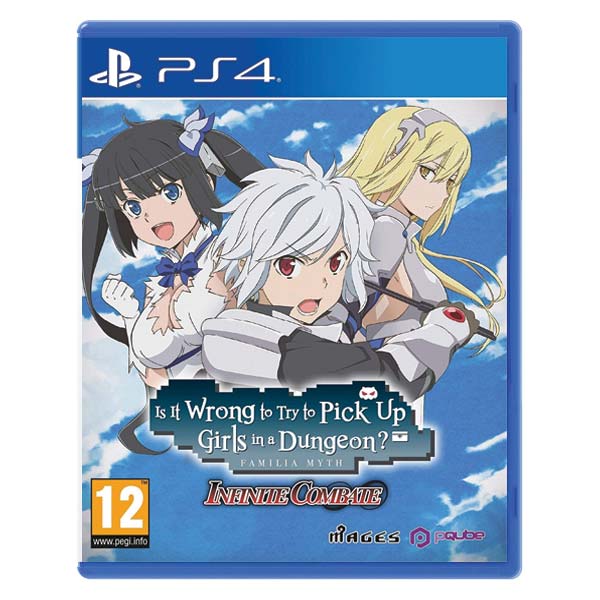 Is it Wrong to Try to Pick Up Girls in a Dungeon? Infinite Combate [PS4] - BAZAR (použité zboží)