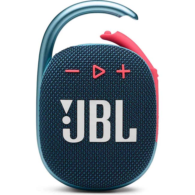 JBL Clip 4, Blue/coral