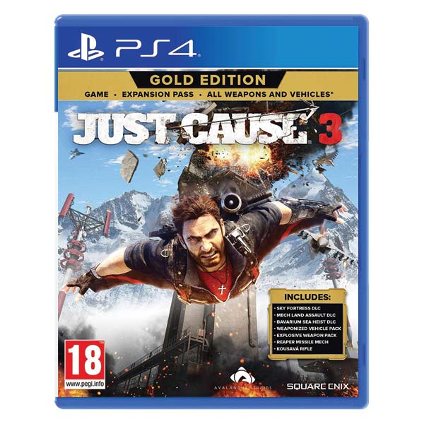 Just Cause 3 (Gold Edition)[PS4]-BAZAR (použité zboží)