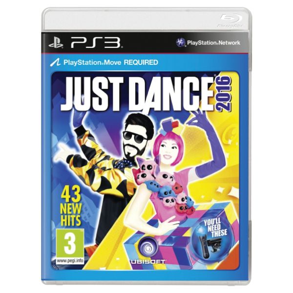 Just Dance 2016[PS3]-BAZAR (použité zboží)