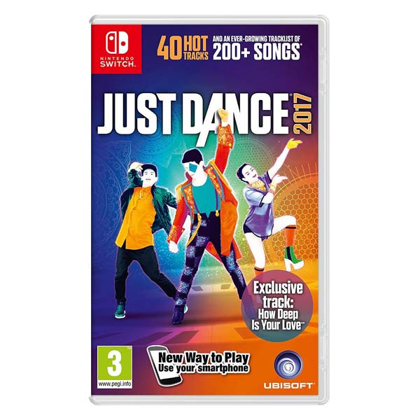 Just Dance 2017[NSW]-BAZAR (použité zboží)