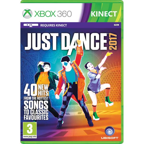 Just Dance 2017[XBOX 360]-BAZAR (použité zboží)