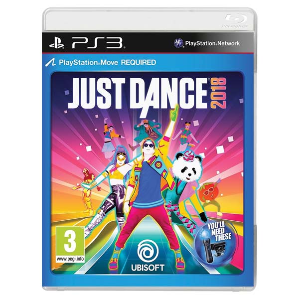 Just Dance 2018[PS3]-BAZAR (použité zboží)