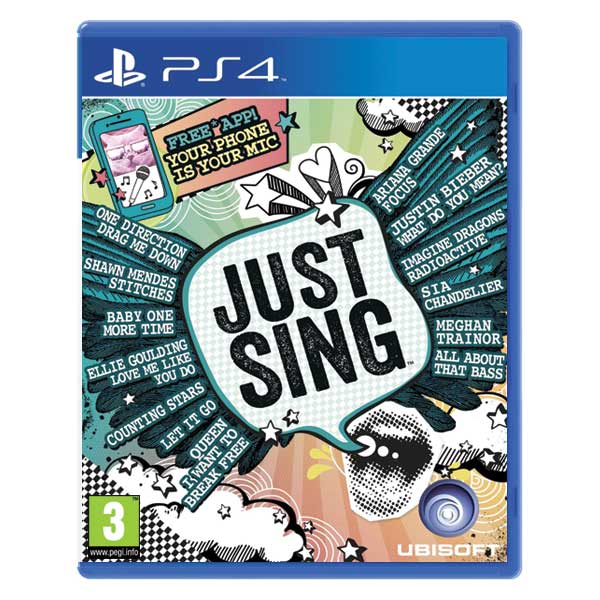 Just Sing[PS4]-BAZAR (použité zboží)