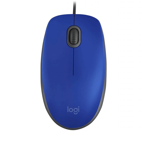 Kancelářská myš Logitech M110 Silent, modrá