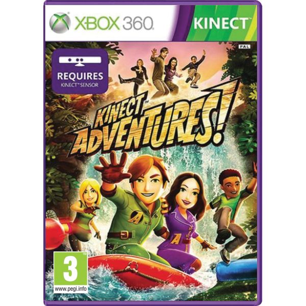 Kinect Adventures!-XBOX 360-BAZAR (použité zboží)
