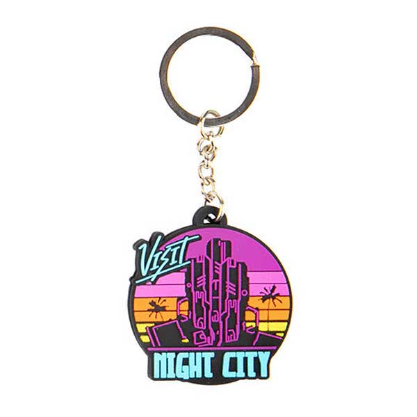 Klíčenka Cyberpunk 2077 Visit Night City (Good Loot) Klíčenka Cyberpunk 2077 Visit Night City (Good Loot)