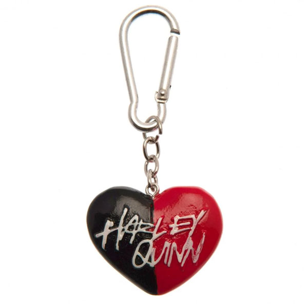 Klíčenka Harley Quinn: Heart (DC)