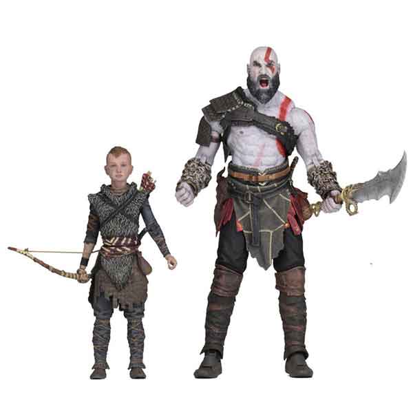 Kratos and Atreus (God of War 2018) Ultimate Action Figure 2-Pack