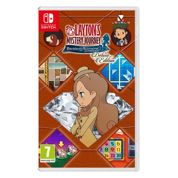 Layton 's Mystere Journey: Katrielle and the Millionaires' Conspiracy (Deluxe Edition)