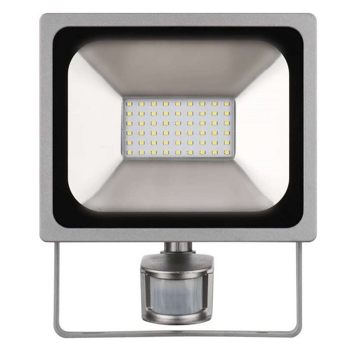 LED reflektor PROFI-30W-svítivost 2 400 lumenů, bílá-4 000K se senzorem pohybu