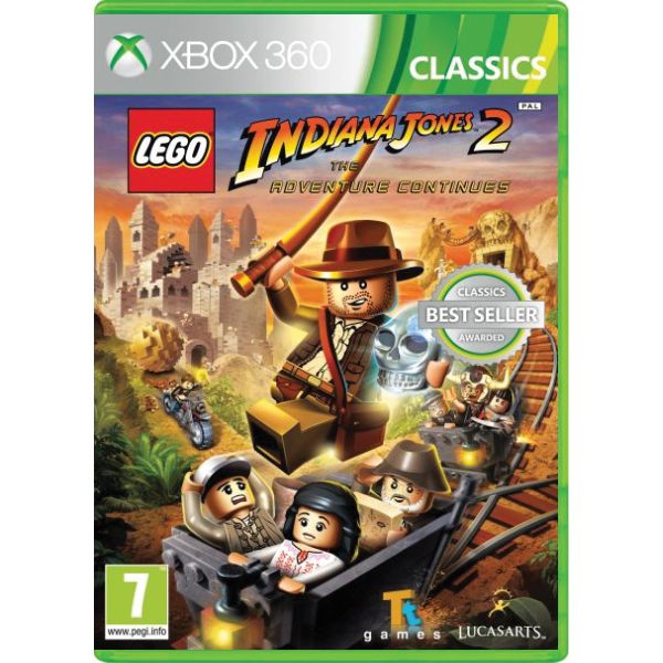 LEGO Indiana Jones 2: The Adventure Continues-XBOX 360-BAZAR (použité zboží)