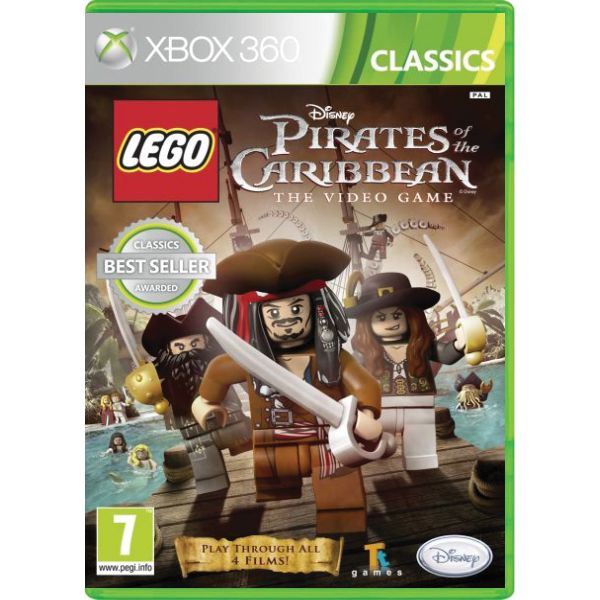 LEGO Pirates of the Caribbean: The Video Game[XBOX 360]-BAZAR (použité zboží)