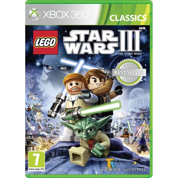 LEGO Star Wars 3: The Clone Wars[XBOX 360]-BAZAR (použité zboží)