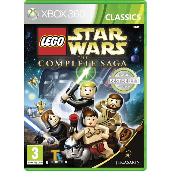 LEGO Star Wars: The Complete Saga[XBOX 360]-BAZAR (použité zboží)