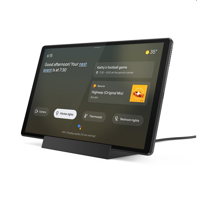 Lenovo Tab M10 Plus, 4/128GB, iron grey + nabíjacia stanica (ZA5W0188CZ)