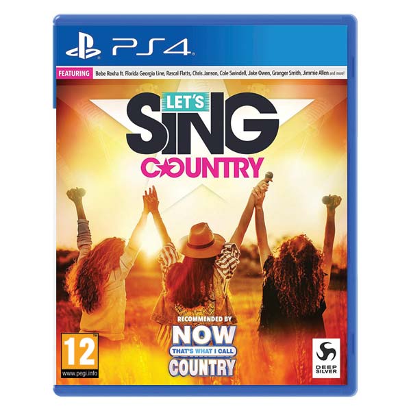 Let 'Sing Country[PS4]-BAZAR (použité zboží)