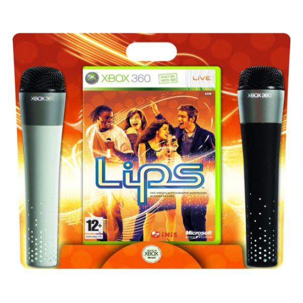 Lips + mikrofony [XBOX 360] - BAZAR (použité zboží)