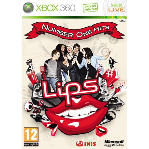Lips: Number One Hits [XBOX 360] - BAZAR (použité zboží)