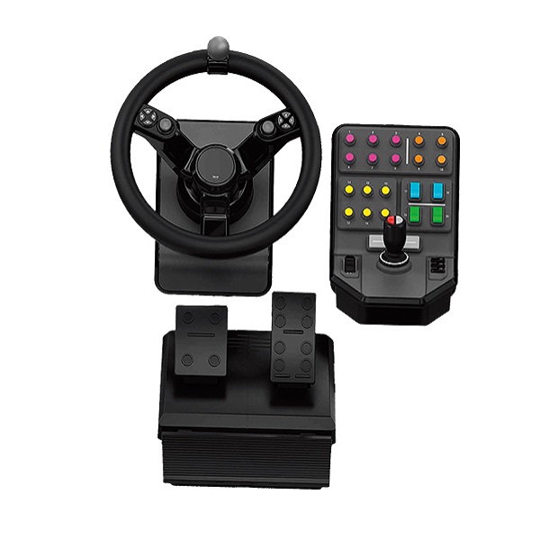 Logitech G Heavy Equipment Bundle Farm Sim Controller.