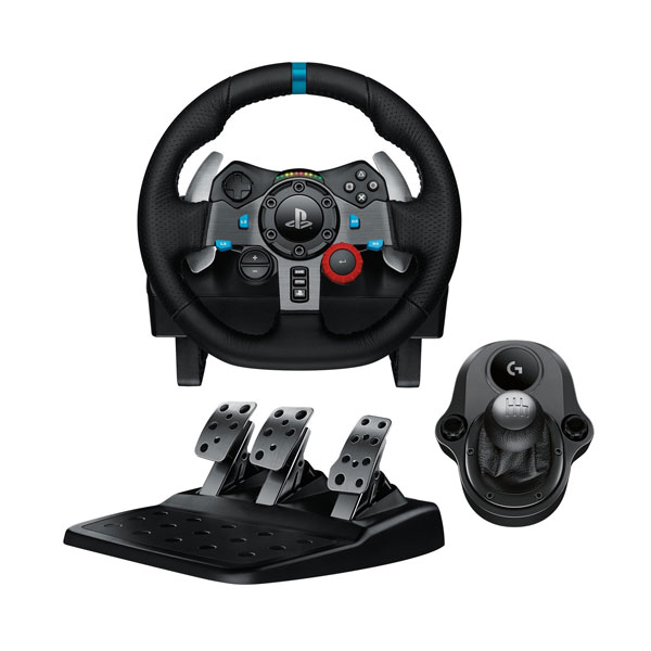 Logitech G29 Driving Force Racing Wheel + Logitech Driving Force Shifter