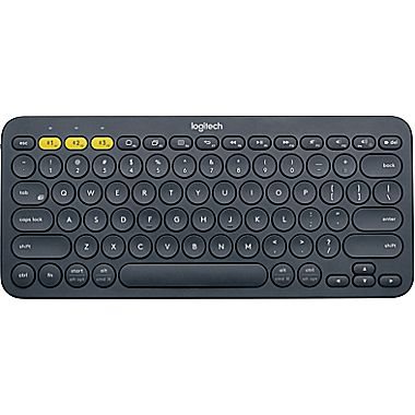 Logitech K380 Wireless Multi-Device Bluetooth Keyboard US, Grey
