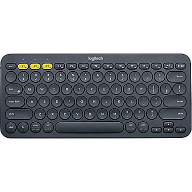 Logitech K380 Wireless Multi-Device Bluetooth Keyboard US, Grey Logitech K380 Wireless Multi-Device Bluetooth Keyboard US, Grey