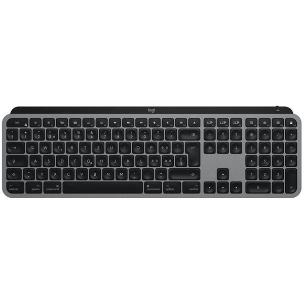 Logitech MX Keys for Mac Advanced Wireless Illuminated Keyboard, graphite UK INT\'L