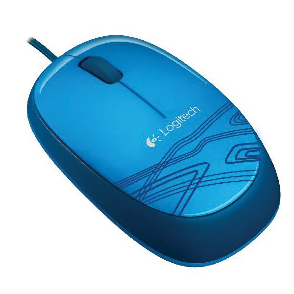Kancelářská myš Logitech Notebook USB Mouse M105, blue