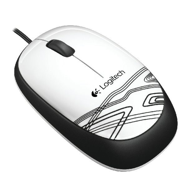 Kancelářská myš Logitech Notebook USB Mouse M105, white