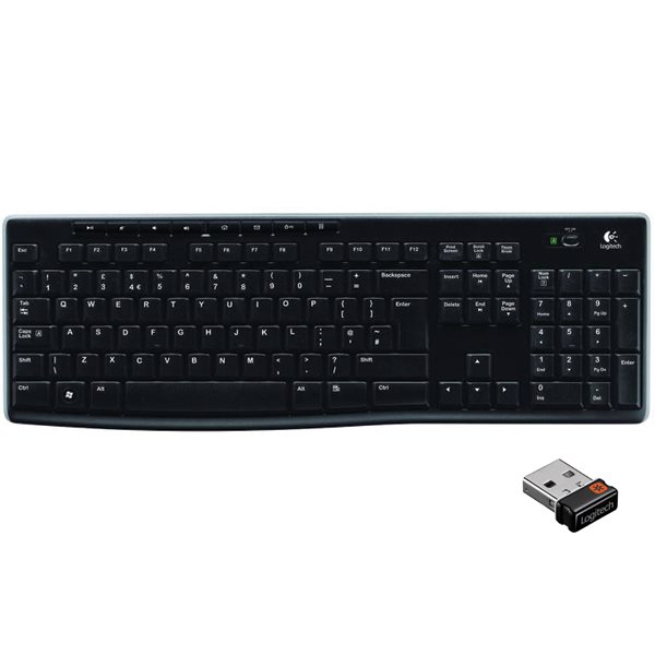 Logitech Wireless Keyboard K270 CZ