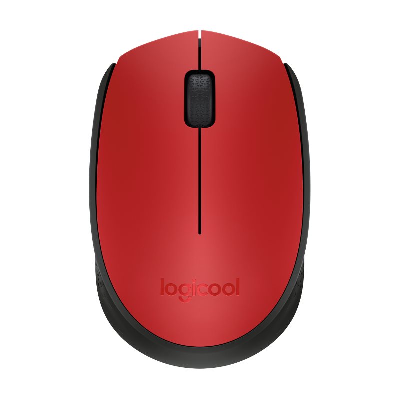 Logitech Wireless Mouse M171, Red