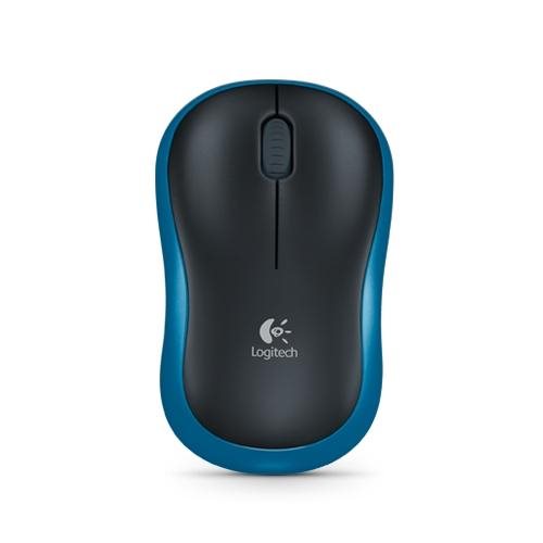 Kancelářská myš Logitech Wireless Mouse M185, blue