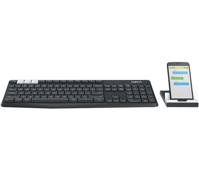 Logitech Wireless Multi-Device Keyboard and Stand K375, CZ