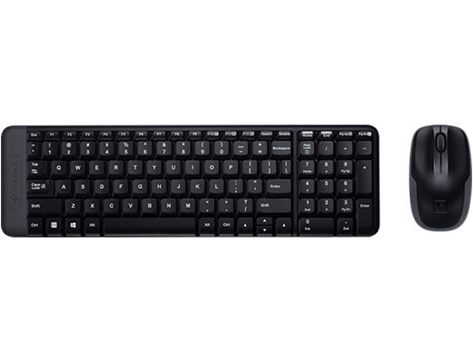 Bezdrátový set Logitech Wireless Set-Keyboard and Mouse MK220, CZ Bezdrátový set Logitech Wireless Set-Keyboard and Mouse MK220, CZ