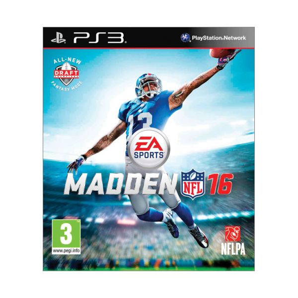 Madden NFL 16[PS3]-BAZAR (použité zboží)