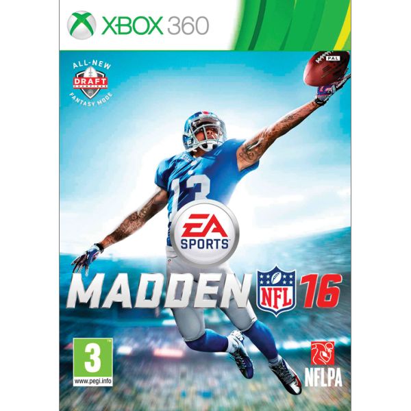 Madden NFL 16[XBOX 360]-BAZAR (použité zboží)