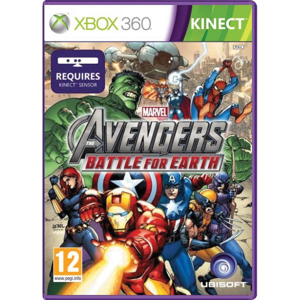 Marvel Avengers: Battle for Earth[XBOX 360]-BAZAR (použité zboží)