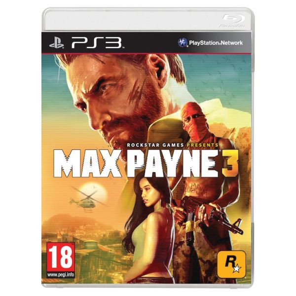 Max Payne 3-PS3-BAZAR (použité zboží)