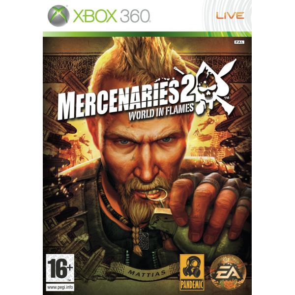 Mercenaries 2: World in Flames-XBOX 360-BAZAR (použité zboží)