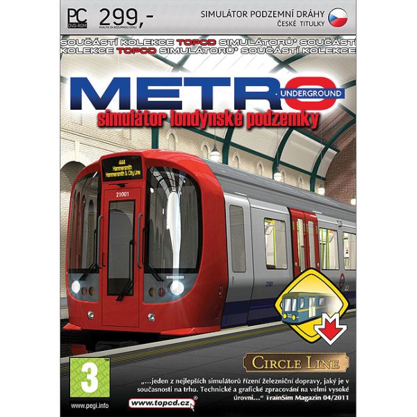 Metro: Simulátor podzemní železnice CZ