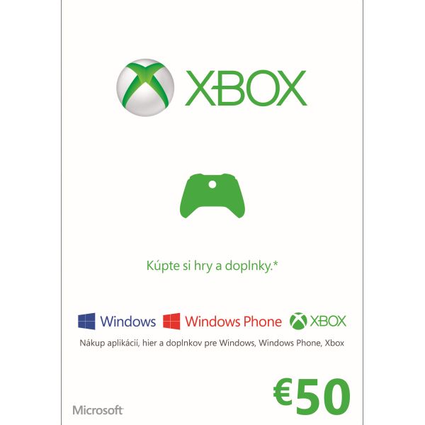 Microsoft LIVE Card 50 €